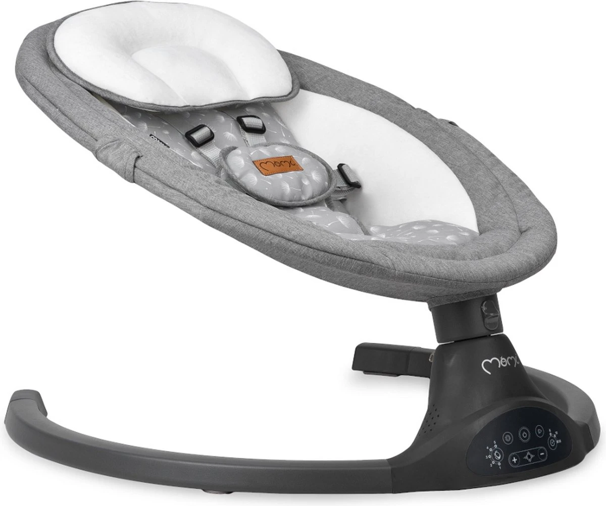 Momi Lami Dark Grey Elektrische Babyschommel BULE00022 6 Momi Lami Dark Grey Elektrische Babyschommel BULE00022 - Afbeelding 4