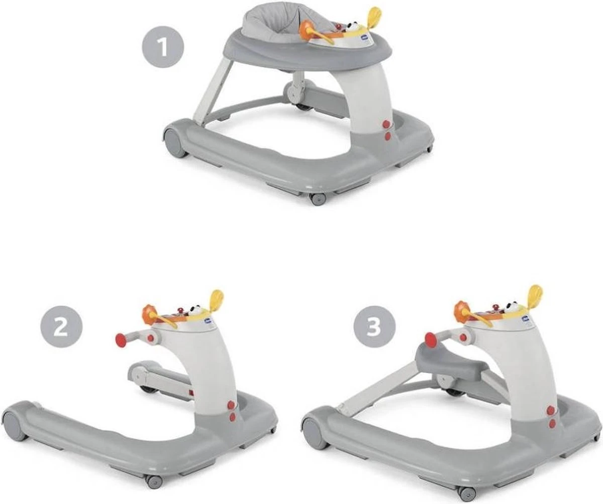 Chicco Loopstoel - Zilver 12 Chicco Loopstoel - Zilver - Afbeelding 10