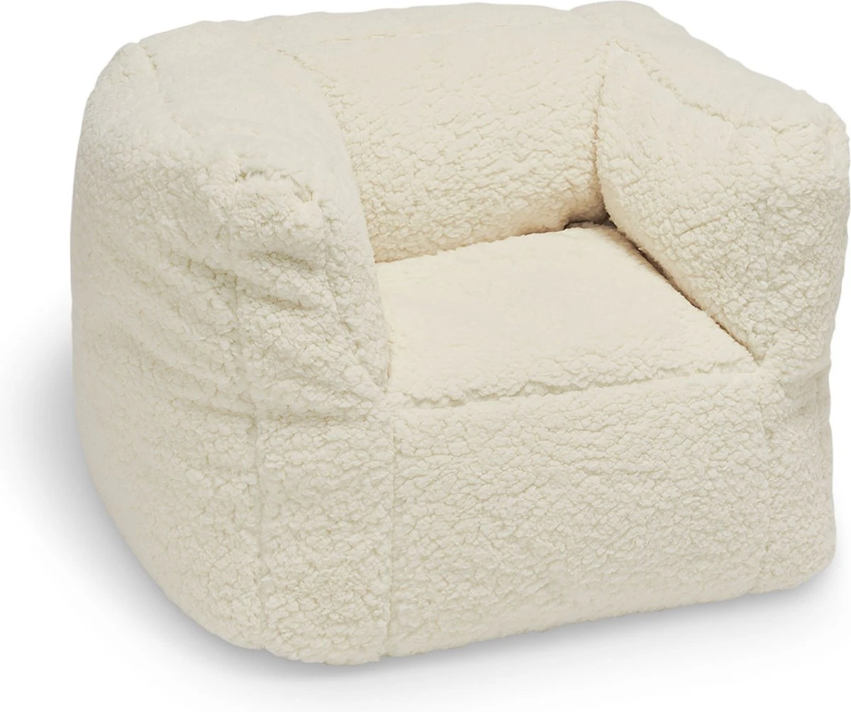 Jollein Kinderfauteuil Teddy - Cream White 6 Jollein Kinderfauteuil Teddy - Cream White - Afbeelding 4