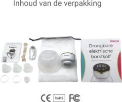 Elektrische Borstkolf – Handsfree Borstkolf - Borstkolf - Kolfapparaat - 24mm Borstschild Incl 17/19/21mm - BPA Vrij - Borstvoeding 24 Elektrische Borstkolf – Handsfree Borstkolf - Borstkolf - Kolfapparaat - 24mm Borstschild Incl 17/19/21mm - BPA Vrij - Borstvoeding -Stokke Verkoop 1200x1004 4