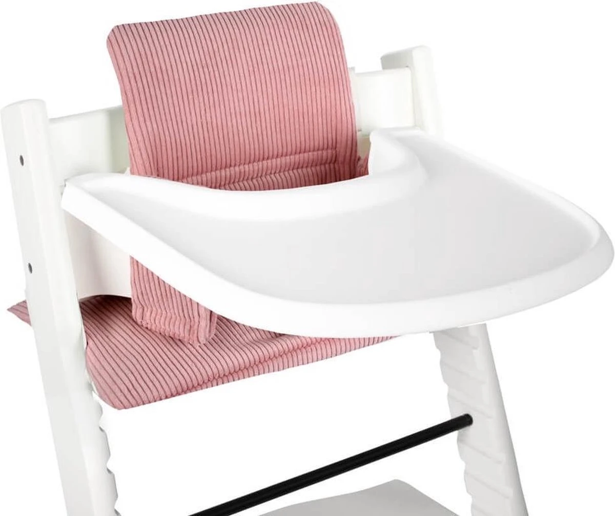 Ukje Stoelverkleiner - Geschikt Voor Stokke Tripp Trapp - Kinderstoel - Kussenset - Ribstof - Roze - Extra Dik 8 Ukje Stoelverkleiner - Geschikt Voor Stokke Tripp Trapp - Kinderstoel - Kussenset - Ribstof - Roze - Extra Dik - Afbeelding 6