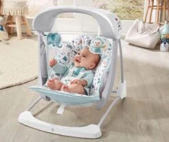 Fisher Price Fisher-Price Pacific Pebble Wipstoel - Draagbaar Schommelstoeltje -Stokke Verkoop 1200x1010 5