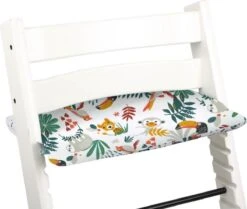 Stokke Tripp Trapp Kussenset - Geplastificeerd - Wit Aap -Stokke Verkoop 1200x1014 2