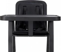 Puck Plain Kinderstoel Met Kussen Zwart -Stokke Verkoop 1200x1018