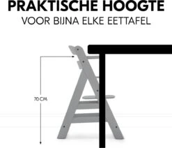 Hauck Alpha+ Kinderstoel - Grijs -Stokke Verkoop 1200x1032