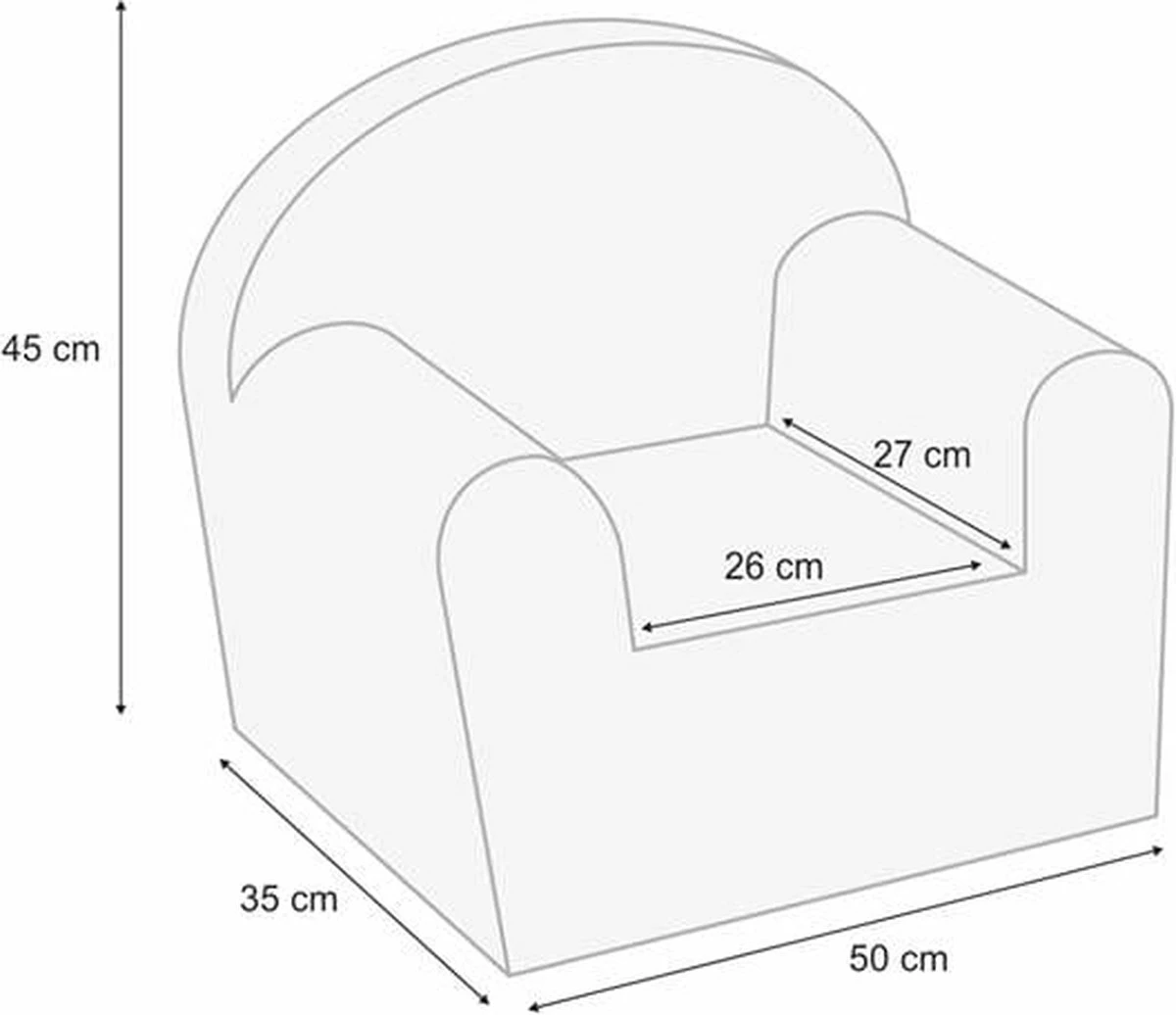 Albero Mio Velvet Navy Kinderfauteuil 7 Albero Mio Velvet Navy Kinderfauteuil - Afbeelding 5