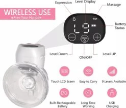 Nutric Elektrische Borstkolf - BPA-Vrij - Draagbaar & Draadloos - Verschillende Opzetstukken & Standen - 2 Stuks 20 Nutric Elektrische Borstkolf - BPA-Vrij - Draagbaar & Draadloos - Verschillende Opzetstukken & Standen - 2 Stuks -Stokke Verkoop 1200x1037 7