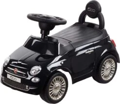 Loopauto Fiat 500 - Zwart - Met Claxon En Geluiden -Stokke Verkoop 1200x1039
