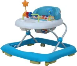 Cabino Inklapbare Loopstoel Met Speelset Blauw