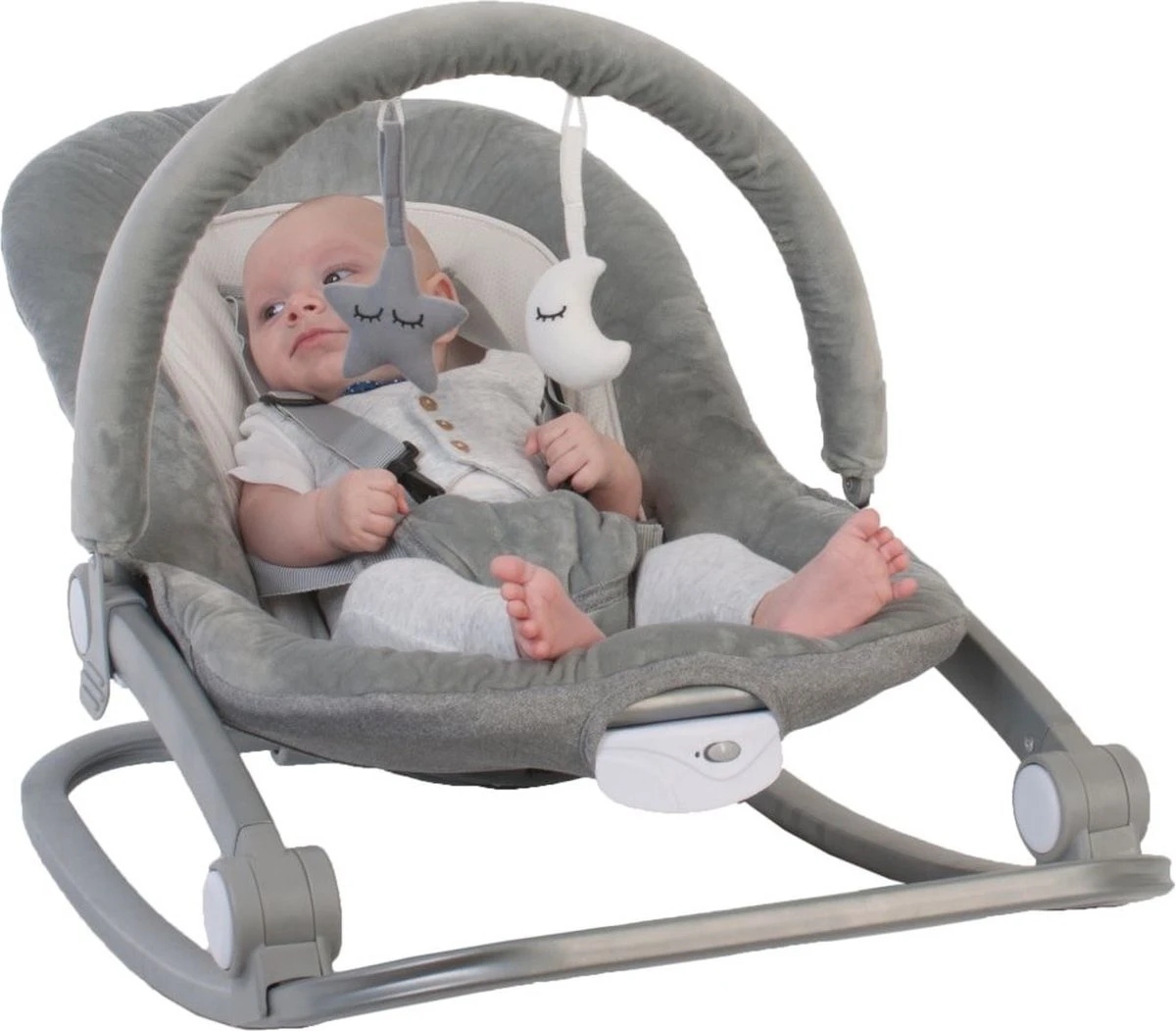 Bo Jungle B-Rocker Wipstoel - 0-18 Kg - Grey 3 Bo Jungle B-Rocker Wipstoel - 0-18 Kg - Grey