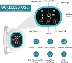 Aidmom - Set - Dubbele Elektrische Borstkolf – Groen – Oplaadbare Draagbare Borstkolf – Draadloze Borstkolven – BPA Vrij – Handsfree Kolven – 24mm – Borstvoeding – Set Van 2 Stuks -Stokke Verkoop 1200x1052 8