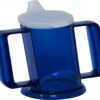 HandyCup Met Deksel - Drinkbeker Met 2 Handgrepen - Blauw - 200ml -Stokke Verkoop 1200x1054 1