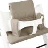 Ukje Stoelverkleiner - Geschikt Voor Stokke Tripp Trapp - Kinderstoel - Kussenset - Taupe - Wafelstof -Extra Dik -Stokke Verkoop 1200x1056 1