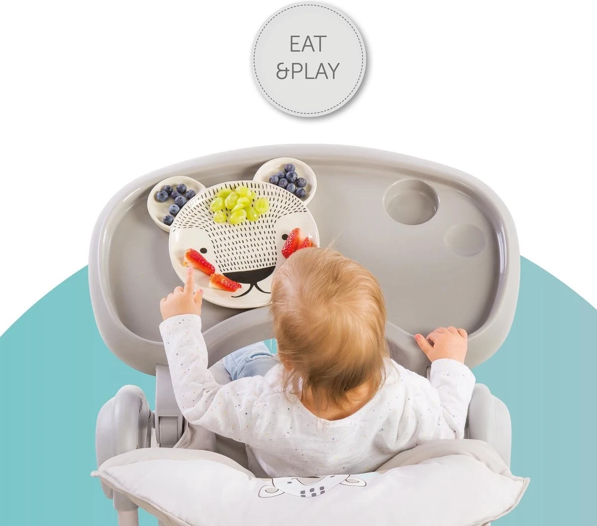 Hauck Sit 'n Relax Kinderstoel - Friend 6 Hauck Sit 'n Relax Kinderstoel - Friend - Afbeelding 4
