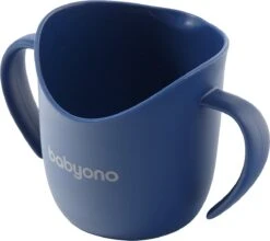 Baby Ono Donkerblauw Ergonomic Training Cup Flow Oefenbeker 1463/01