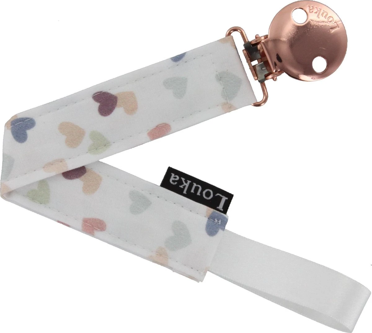 Louka Speenkoord Hartjes - Speenketting 3 Louka Speenkoord Hartjes - Speenketting