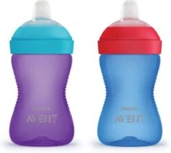 Philips Avent Zachte Bijtbestendige Tuitbeker 9+ Mnd SCF802/01 - Drinkbeker -Stokke Verkoop 1200x1076 3