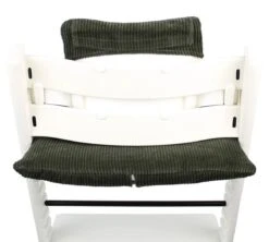 Ukje Stoelverkleiner - Geschikt Voor Stokke Tripp Trapp - Kinderstoel - Kussenset - Groen - Ribstof - Extra Dik -Stokke Verkoop 1200x1080 2
