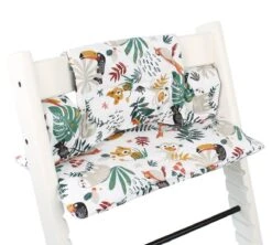 Ukje Stoelverkleiner - Geschikt Voor Stokke Tripp Trapp - Geplastificeerd - Kinderstoel - Kussenset - Wit Aap - Extra Dik -Stokke Verkoop 1200x1080 3