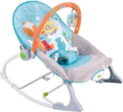 Konig Kids Wipstoel Met Speelboog - Schommelstoel Baby - Wipstoeltje - Schommelstoeltje