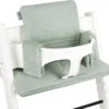 Ukje Stoelverkleiner - Geschikt Voor Stokke Tripp Trapp - Kinderstoel - Kussenset - Mint - Ribstof - Extra Dik -Stokke Verkoop 1200x1088
