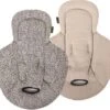 Ukje Verkleinkussen - Geschikt 4Moms Mamaroo - Wafelstof - Taupe Luipaard -Stokke Verkoop 1200x1090