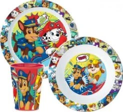Paw Patrol Ontbijtset 3 Delig Magnetron Bestendig