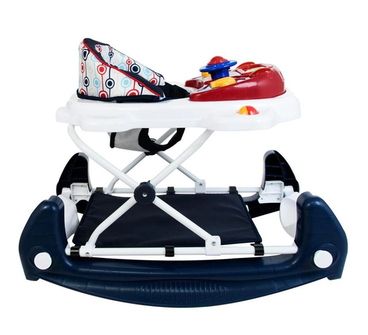 Baninni Loopstoel Classic 2-in-1 Retro Rood 4 Baninni Loopstoel Classic 2-in-1 Retro Rood - Afbeelding 2