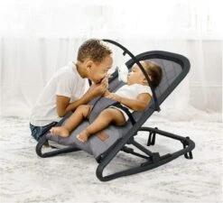 Hibaby Noa - 2-in-1 Wipstoel - Essential Brown -Stokke Verkoop 1200x1094 3