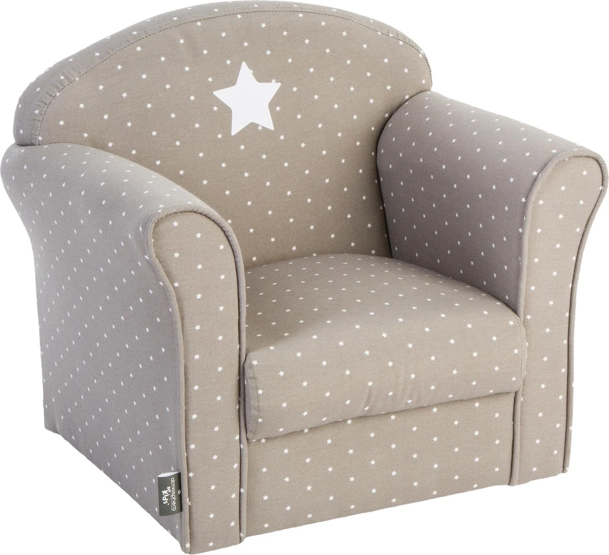 Atmosphera Kinderzetel - Kinderstoel - Taupe - Kinderfauteuil 3 Atmosphera Kinderzetel - Kinderstoel - Taupe - Kinderfauteuil