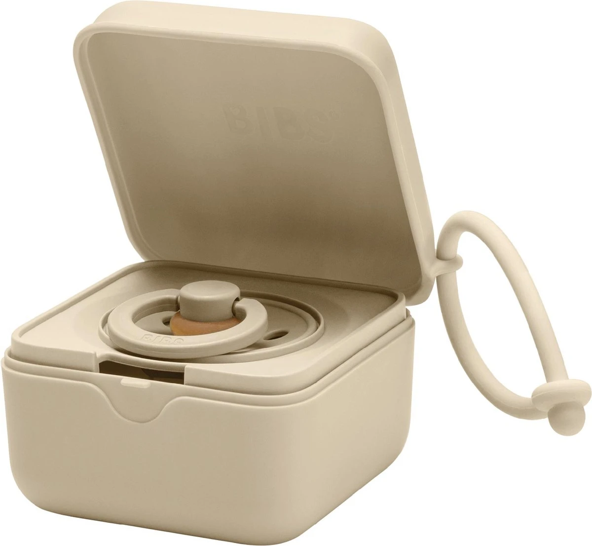 Bibs - Speenhouder - Pacifier Box - Vanilla 3 Bibs - Speenhouder - Pacifier Box - Vanilla