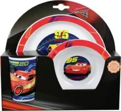 Disney Cars Ontbijtset - 3 Delig - Multi