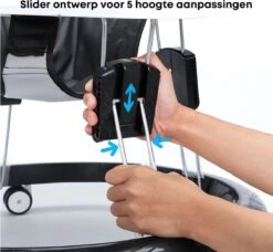 Merkloos Loopstoel - Baby Loopwagen – Loopstoeltje Baby - Leren Lopen - Babywalker -Stokke Verkoop 1200x1109