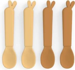 Done By Deer Raffi Vork Set Mustard 4 Stuks -Stokke Verkoop 1200x1114 6