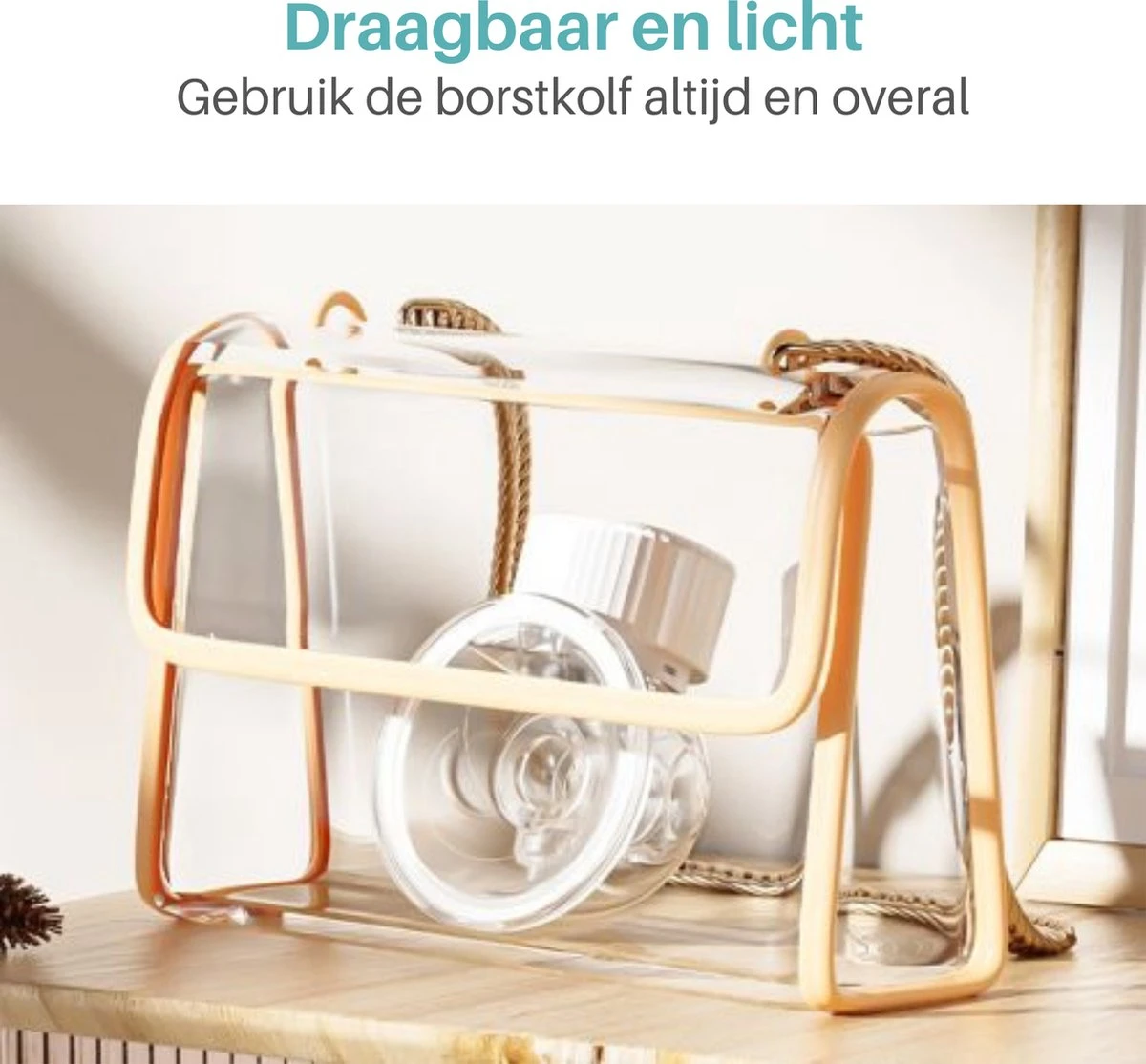 Elektrische Dubbele Borstkolf - Handsfree & Draadloos - Incl. 5 Moedermelk Bewaarzakjes - Electrisch - BPA Vrij 9 Elektrische Dubbele Borstkolf - Handsfree & Draadloos - Incl. 5 Moedermelk Bewaarzakjes - Electrisch - BPA Vrij - Afbeelding 7