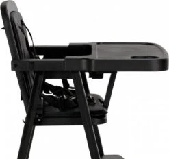 Puck Plain Kinderstoel Met Kussen Zwart -Stokke Verkoop 1200x1128 2