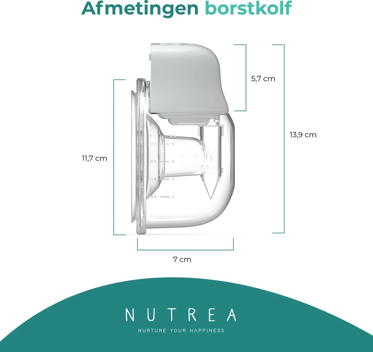 Nutrea EasyFlow – Elektrische Draadloze Borstkolf 24 Mm – Handsfree Borstkolf – Oplaadbare Accu – Snelheid Aanpasbaar 11 Nutrea EasyFlow – Elektrische Draadloze Borstkolf 24 Mm – Handsfree Borstkolf – Oplaadbare Accu – Snelheid Aanpasbaar - Afbeelding 9