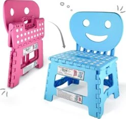Helperfect Opvouwbare Kinderstoel & Opstapje Met Rugleuning (2 In 1) – Stabiel En Veilig Kinderstoeltje - Roze -Stokke Verkoop 1200x1132 1