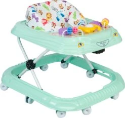 Hibaby Inklapbare Loopstoel Met Speelset – Mint