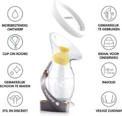 Medela Siliconen Moedermelkcollector - Melk Collector Borstvoeding - Siliconen Borstkolf - 100 Ml Moedermelk 18 Medela Siliconen Moedermelkcollector - Melk Collector Borstvoeding - Siliconen Borstkolf - 100 Ml Moedermelk -Stokke Verkoop 1200x1140 8