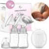 BYER Elektrische Dubbele Borstkolf Kolfapparaat - Luxe Comfort Kolfset - 2X Babyfles/Kolf - 100% BPA-Vrije Borstpomp - 150 Ml -Stokke Verkoop 1200x1147 4