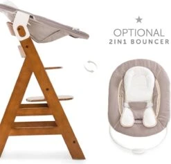 Hauck Alpha+ Kinderstoel - Walnoot 26 Hauck Alpha+ Kinderstoel - Walnoot -Stokke Verkoop 1200x1153 2