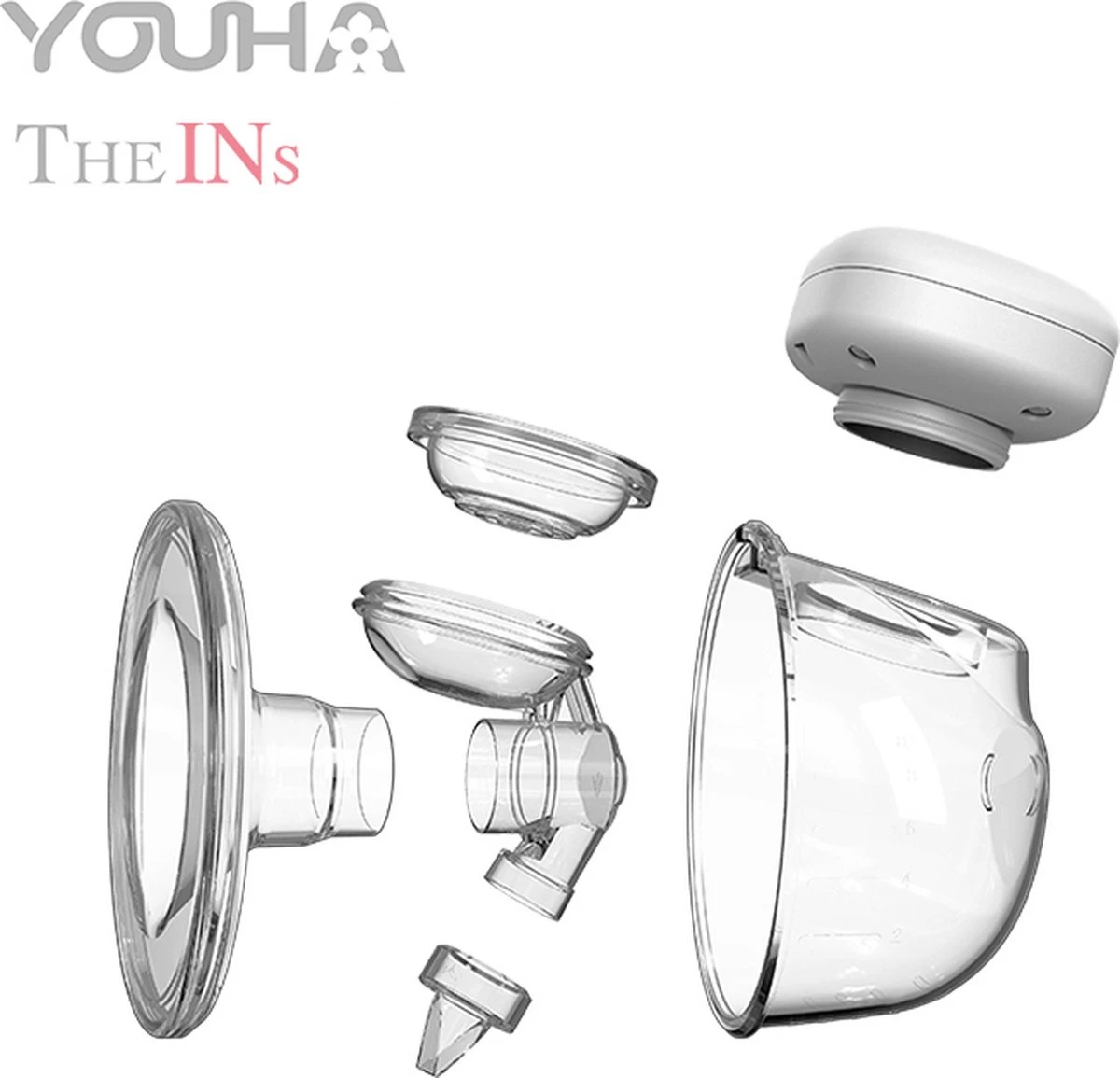 Youha® Dubbele Draadloze Borstkolven - Elektrische Draagbare Borstkolf - Makkelijk Kolven - BPA-vrij - Handsfree Kolven - Borstvoeding - Dubbele Borstkolven - 2x 240ML Cups Voor Moedermelk - Moderne Kolf - Dubbele Kolf - Maat: 28mm 5 Youha® Dubbele Draadloze Borstkolven - Elektrische Draagbare Borstkolf - Makkelijk Kolven - BPA-vrij - Handsfree Kolven - Borstvoeding - Dubbele Borstkolven - 2x 240ML Cups Voor Moedermelk - Moderne Kolf - Dubbele Kolf - Maat: 28mm - Afbeelding 3