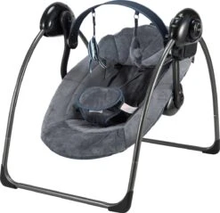 X Adventure Baby Swing Elektrisch & Portable - Antraciet