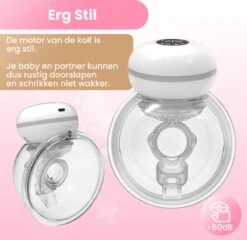 Hunnybunny® Dubbele Borstkolf Electrisch – 12 Standen – Borstkolf Handsfree Kolven - 2x 180 Ml 13 Hunnybunny® Dubbele Borstkolf Electrisch – 12 Standen – Borstkolf Handsfree Kolven - 2x 180 Ml -Stokke Verkoop 1200x1165 9