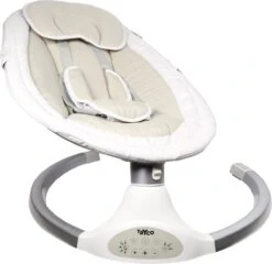 Tryco Hugg Swing Babyschommel - Zilver/Wit - Draaibare Babyswing - Met Muziek -Stokke Verkoop 1200x1166 4