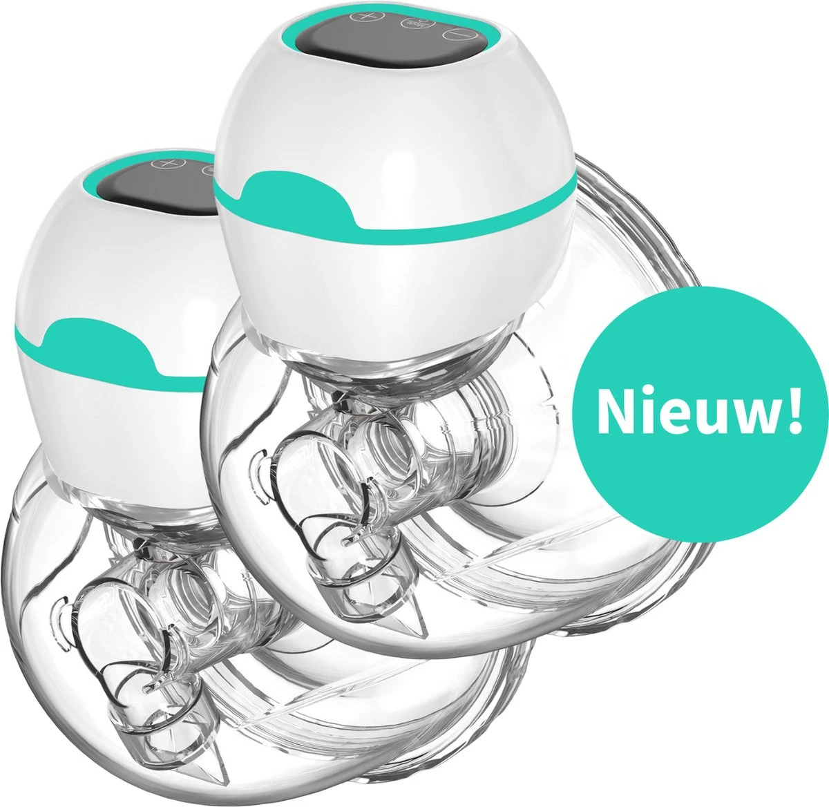 Elektrische Borstkolf - Belove - Draadloze Borstkolf - Oplaadbaar - Moedermelk - BPA-Vrij - 3 Modes - Handsfree - 2 Stuks - Turquoise 3 Elektrische Borstkolf - Belove - Draadloze Borstkolf - Oplaadbaar - Moedermelk - BPA-Vrij - 3 Modes - Handsfree - 2 Stuks - Turquoise