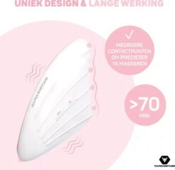 Vulpes BabyCare® Borstmassage Apparaat - Borstvoeding Stimulatie - Borstschelp - Borstkolf - 2-in-1 Warmte & Vibratie - Verstopte Kanalen - Mastitis - Stimuleert Bij Borstvoeding & Kolven -Stokke Verkoop 1200x1168 8