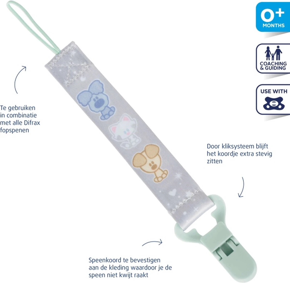 Difrax - Woezel & Pip - Fopspeenkoordje 7 Difrax - Woezel & Pip - Fopspeenkoordje - Afbeelding 5
