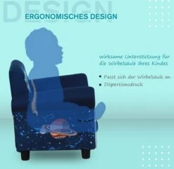 HOMCOM Kinderbank Mini Sofa Stoel Met Houten Structuur Antislip Voeten 310-038 -Stokke Verkoop 1200x1172 6